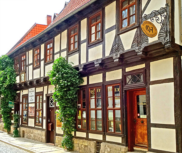 Außenansicht Auktionshaus Quedlinburg